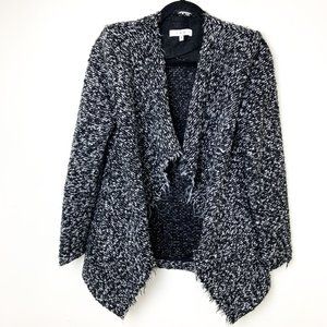 IRO campi draped bouclé-knit jacket 36